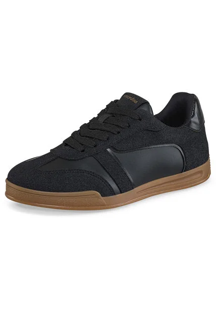 Tenis Urbanos Alegra Negro Croydon Para Mujer