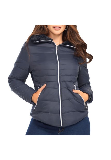 Chaqueta Lorena Azul Osc Para Mujer Croydon