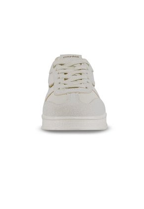 Tenis Urbanos Alegra Beige-Oro Croydon Para Mujer