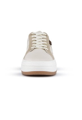 Tenis Ghada 3 Beige Croydon Para Mujer