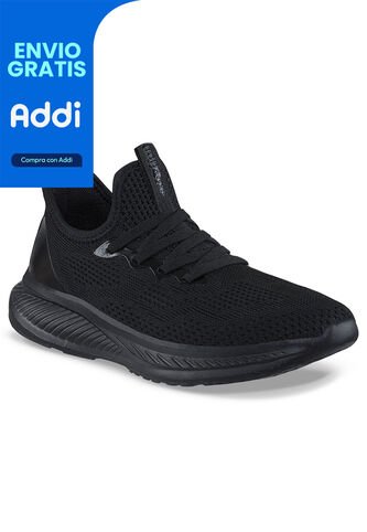 Tenis Para Caminar Oiril Negro Croydon Para Mujer Croydon