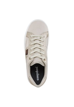 Tenis Ghada 3 Beige Croydon Para Mujer