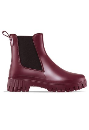 Botines Lluvia Kathie Vino Croydon Para Mujer