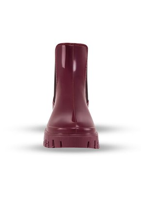 Botines Lluvia Kathie Vino Croydon Para Mujer