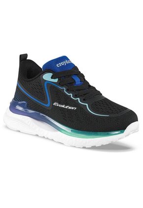 Tenis Running Gemel Negro Croydon Para Niño