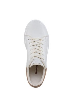 Tenis Urbanos Bera Blanco-Café Croydon Para Mujer