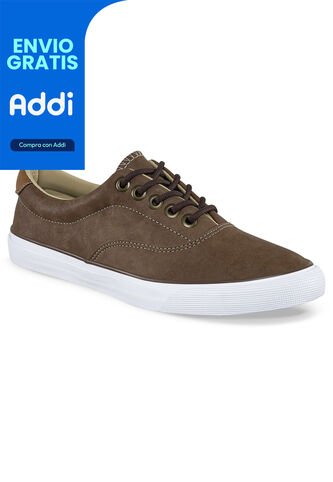 Tenis Casuales Ezy Crystal Café Croydon Para Hombre Croydon