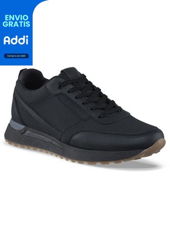 Tenis Urbanos Tarok Negro Croydon Para Hombre Croydon