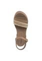 Sandalias Tacón Rosana Café Para Mujer Croydon de Croydon