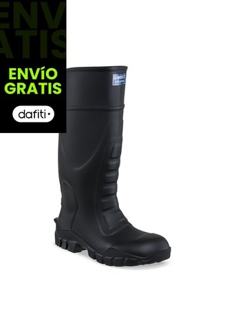 Botas PVC La Macha XT Alta Negro-Negro Croydon Para Hombre Croydon