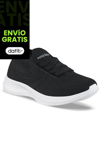 Tenis Para Caminar Stash Negro Croydon Para Mujer Croydon