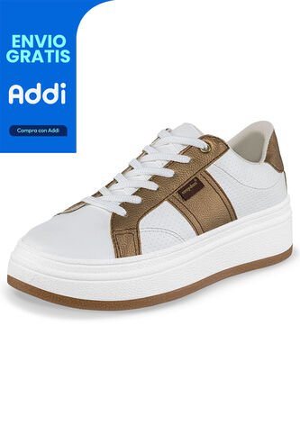 Tenis Ghada 3 Blanco Croydon Para Mujer Croydon