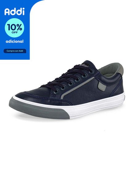Tenis Casther Azul Para Hombre Croydon