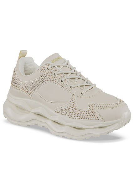 Tenis Quiver Beige Para Mujer Croydon