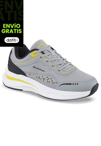 Tenis Running Lytor Gris Para Niño Croydon Croydon