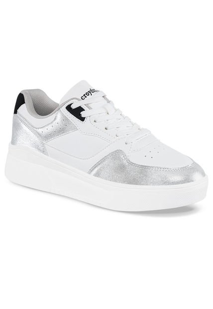 Zapatos Quasa Blanco-Plata Para Mujer Croydon