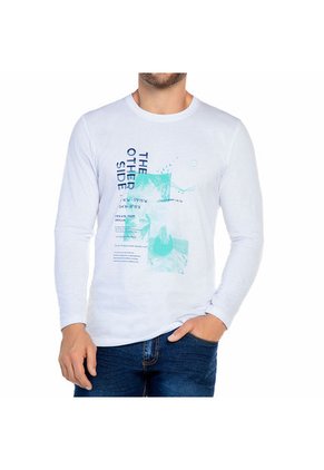 Camibuzo Alberto Blanco Para Hombre Croydon