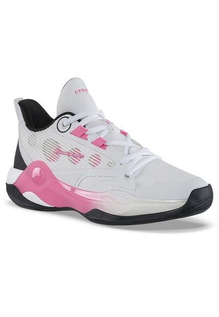 Tenis Basketball Tadin Blanco Croydon Para Mujer