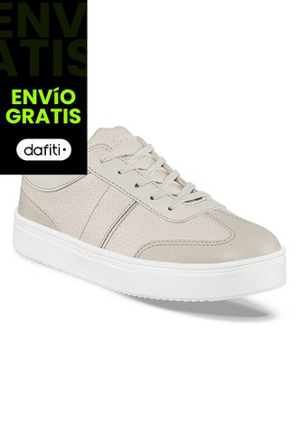 Tenis Shula Beige Croydon Para Mujer Croydon