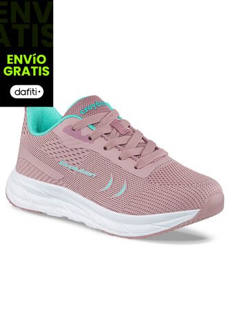 Tenis Running Glinor Rosa Para Niña Croydon Croydon