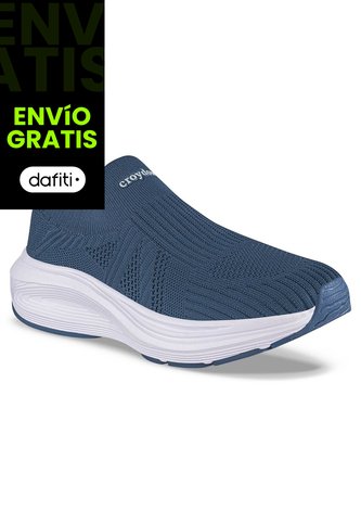 Tenis Para Caminar Wefer Azul Osc Croydon Para Mujer Croydon