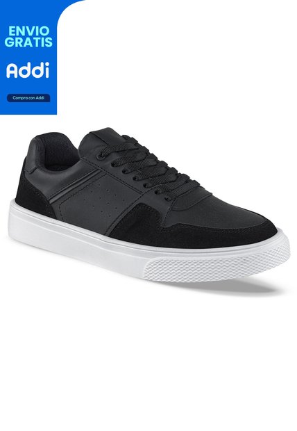 Tenis Urbanos Dominus Negro Croydon Para Hombre