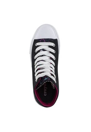 Botines Bubbie Alto Negro Croydon Para Niña