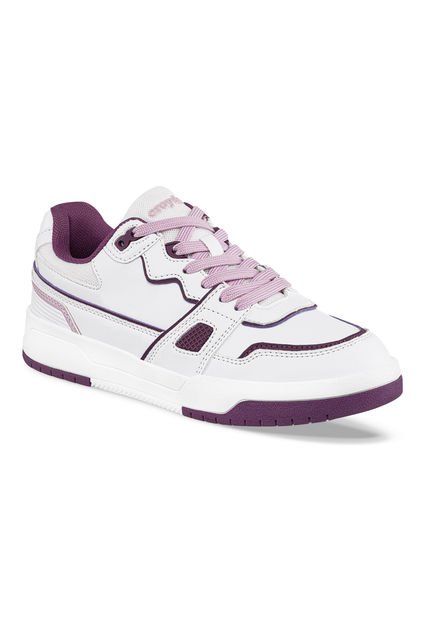 Tenis Ranor Blanco-Mora Para Mujer Croydon