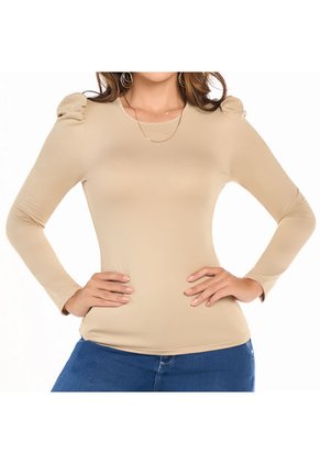 Blusa Roma Caqui Para Mujer Croydon