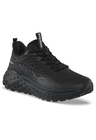 Tenis Trail Running Libir Negro-Negro Croydon Para Hombre Croydon