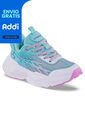 Tenis Running Mupira Azul-Lila Croydon Para Niña de Croydon