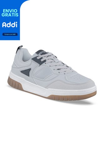 Tenis Urbanos Wibar Gris Croydon Para Hombre Croydon