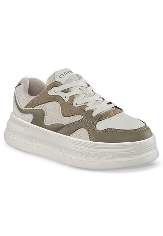 Tenis Casuales Bizof Beige Croydon Para Mujer Croydon
