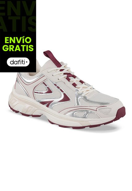 Tenis Urbanos Jeqoy Beige Croydon Para Hombre