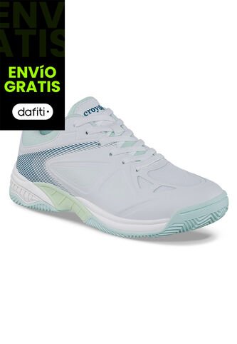 Tenis Entrenamiento Kemiq Blanco-Verde Croydon Para Mujer Croydon