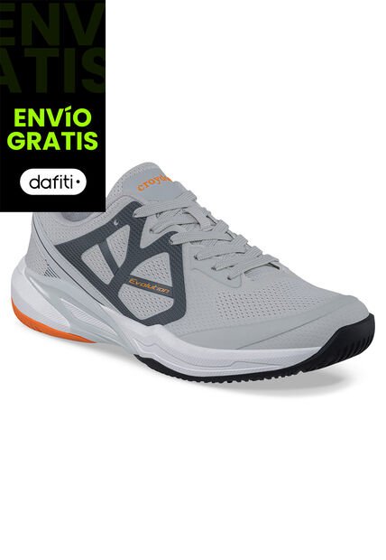 Tenis Entrenamiento Wacod Gris Claro Croydon Para Hombre