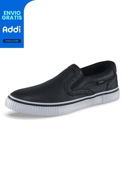 Tenis Casuales Dunkan Negro Croydon Para Hombre