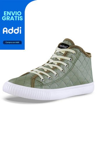 Botines Taliba Alto Verde Croydon Para Mujer Croydon