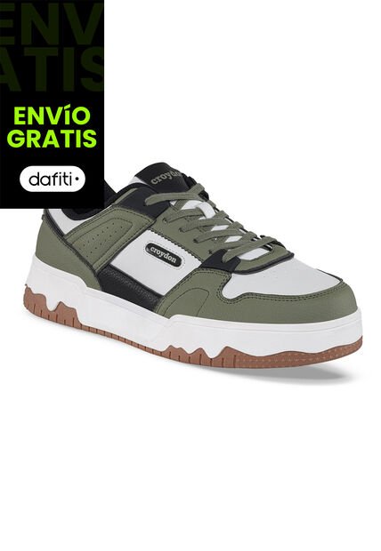 Tenis Urbanos Daxok Verde Croydon Para Hombre
