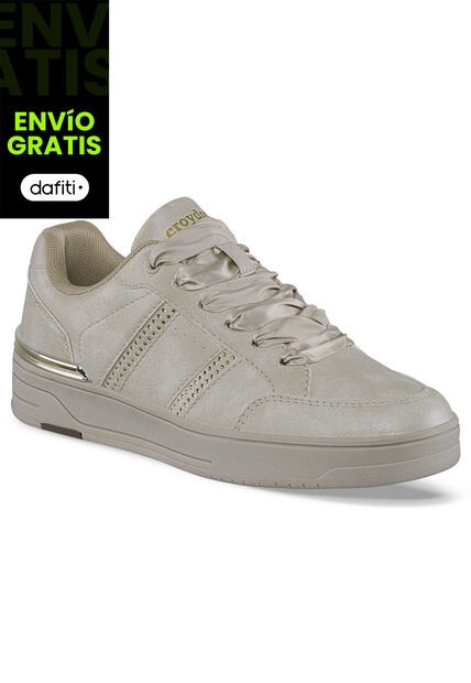 Tenis Urbanos Navira Beige Para Mujer Croydon