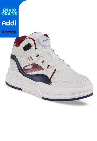 Tenis Urbanos Fomas Blanco Croydon Para Niño Croydon