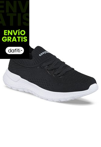Tenis Para Caminar Azaley Negro Croydon Para Mujer Croydon