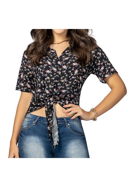 Blusa Aida Negro Para Mujer Croydon