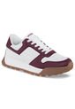 Zapatos Wunter Blanco-Vino Para Mujer Croydon de Croydon