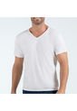 Camiseta Pack X2 C V Blanco Para Hombre Croydon de Croydon