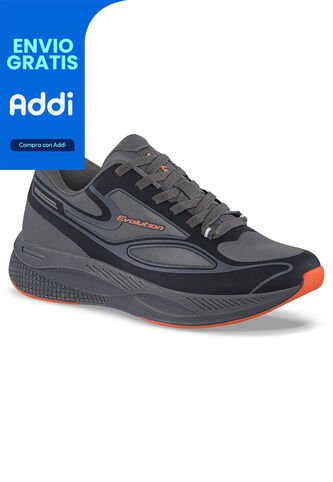 Tenis Running Dafet Gris Croydon Para Hombre Croydon