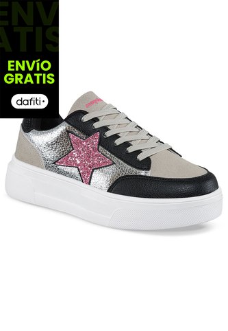 Zapatos Tidal Plata-Fucsia Para Mujer Croydon Croydon