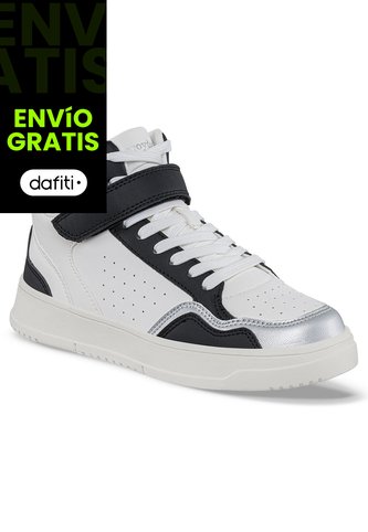 Tenis Urbanos Dynexa Blanco-Negro Croydon Para Mujer Croydon