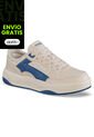 Tenis Urbanos Derme Beige-Azul Croydon Para Mujer de Croydon