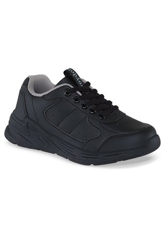 Tenis Colegio Neril C Negro-Gris Para Niño Y Niña Croydon Croydon